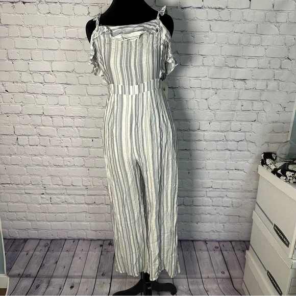 Altar'd State Striped Sleeveless Jumpsuit - Picture 1 of 5